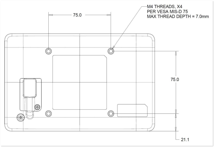 vesa mis d 75