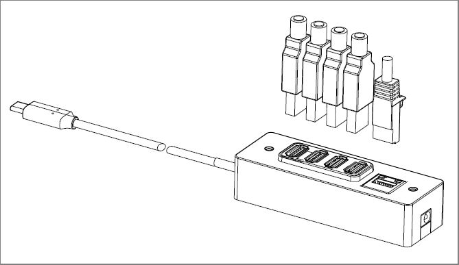 E682436, USBC-I/O Dongle with Power Brick Kit