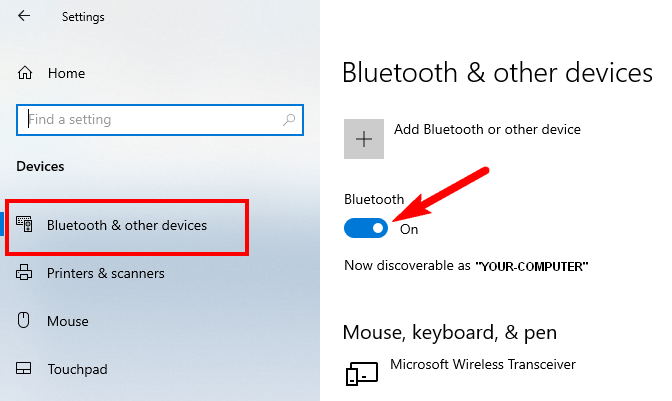 How to Connect a Bluetooth Device to a Windows Computer